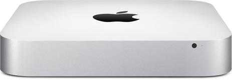 Apple Mac mini 2.5 GHz Dual Core i5, 4GB, 500GB, Intel HD Graphics 4000 1GB Shared Memory mieten