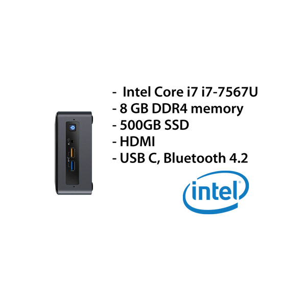 Intel NUC Mini PC – i7/8GB/500SSD