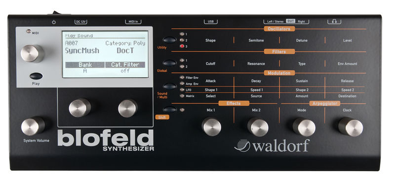 Waldorf Blofeld Desktop-Synthesizer