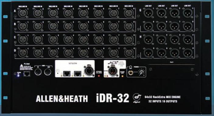 Allen&Heath iDR-32 Digitale Stagebox 32 Inputs / 16 Outputs