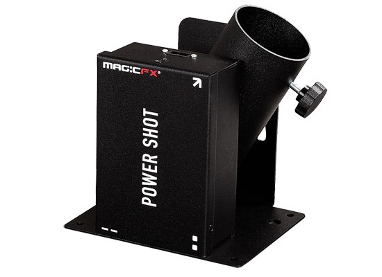 MagicFX 0301 POWER SHOT Konfettiwerfer,für Electric Streamer Kanone 8040cm,