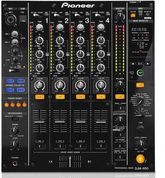Pioneer DJ DJM-850 K 4-Kanal