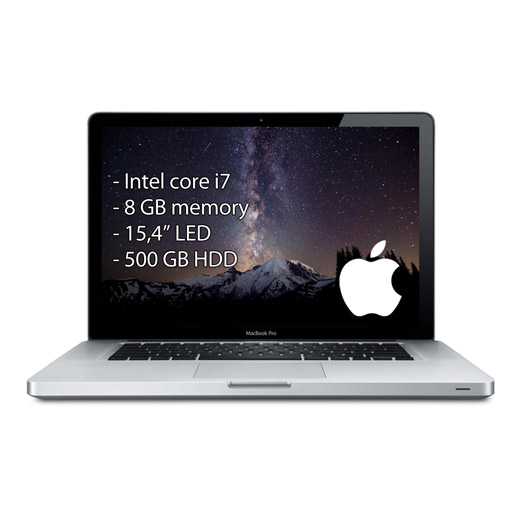 Apple Macbook pro i7/8GB/15,4″/SSD