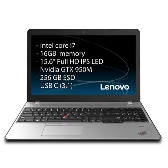 Lenovo Thinkpad E570 – i7/16GB/15″/SSD