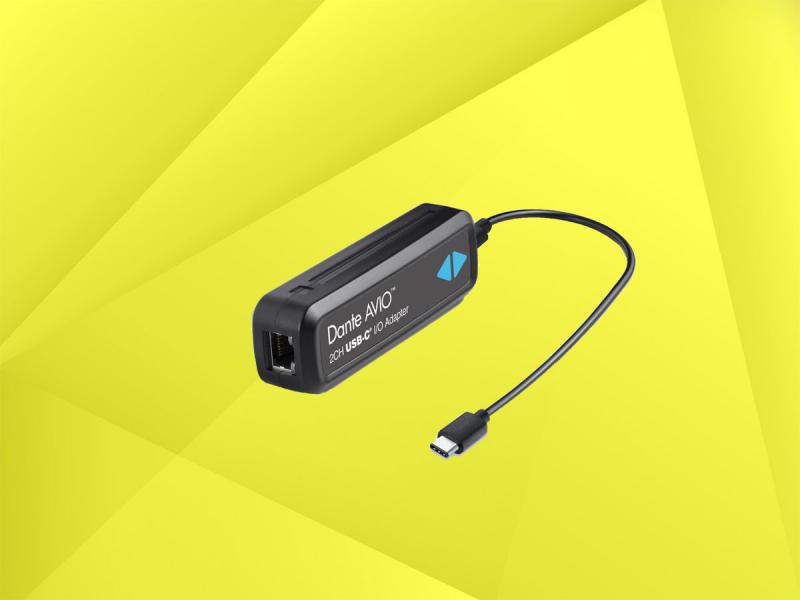 DANTE AVIO USB Audio-Interface für MAC und WINDOWS;