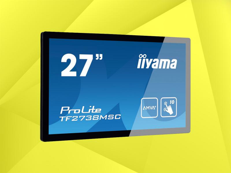 IIYAMA TF-2738MSC ProLite Kapazitiv-Touch LCD-Monitor 27"-Flachbildschirm 16:9 FHD;