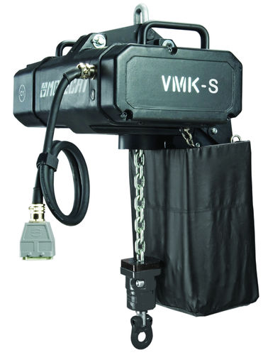 Movecat VMK-S 500kg chain hoists BGV-C1 24m/min, 24m black chain