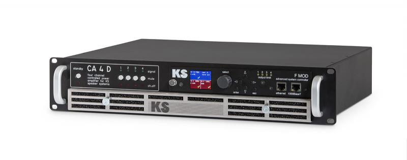 KS Audio CA4D | 4-Kanal Systemendstufe